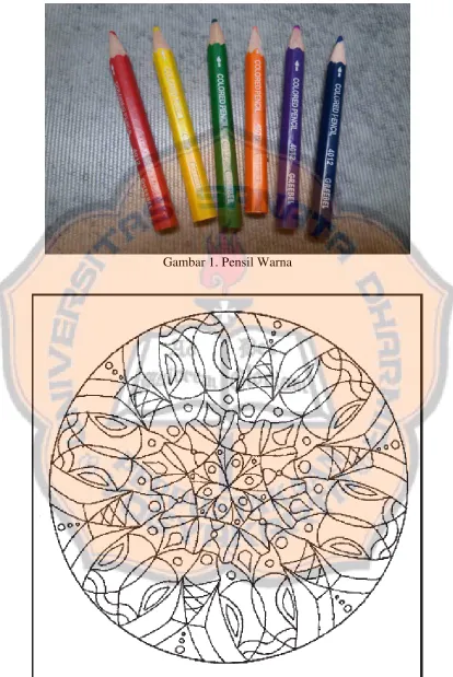 Gambar 1. Pensil Warna 