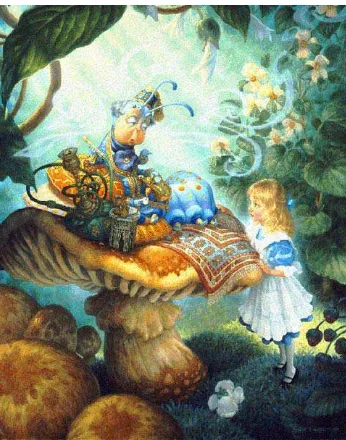 Gambar I.1 Alice in Wonderland  sumber: www.alltheweb.com 