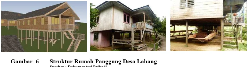 Gambar  4. salah satu Bentuk bukaan pada arsitektur dayak                           Sumber : http://www.indonesia.travel/ar/destination/602/the-longhouse-and-the-dayak-way-of-life 
