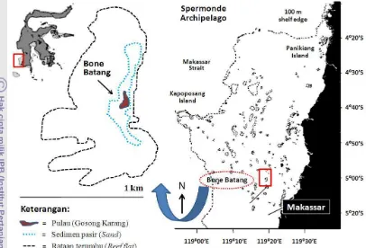 Gambar 2  Peta Lokasi Penelitian (Sumber: Moll 1983). 