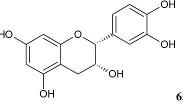 Gambar 18. Kerangka dasar senyawa flavon dari golongan flavonoid 