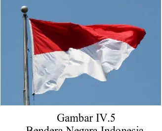 Gambar IV.5 Bendera Negara Indonesia. 