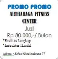 Gambar 2. Bentuk Selebaran Atau Brosur Artharaga fitness  center 