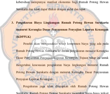 Tabel 5.3 menunjukkan bahwa Rumah Potong Hewan Surakarta 