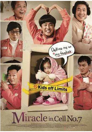 Gambar 4.1.Poster “Miracle In Cell No.7” 