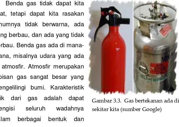 Gambar 3.3.  Gas bertekanan ada di 