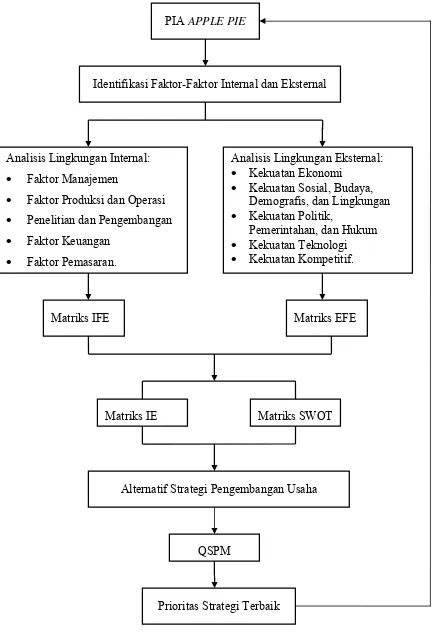 Gambar 5. Diagram Alir Kerangka Pemikiran Operasional  