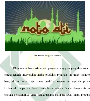 Gambar 6: Program Noto ati 