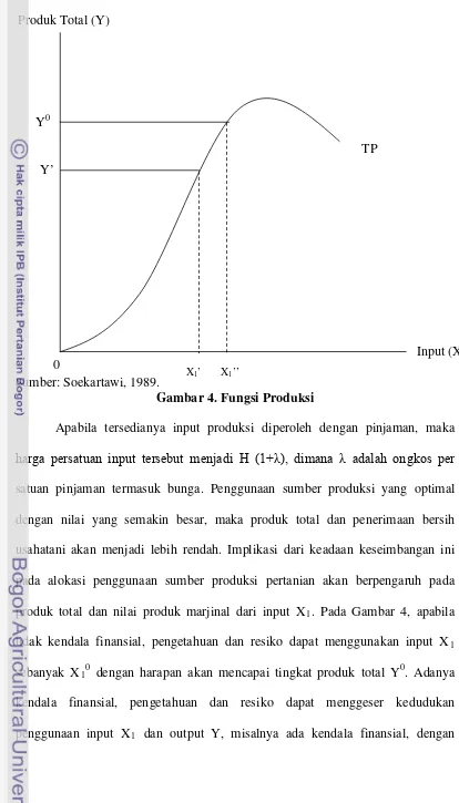 Gambar 4. Fungsi Produksi 