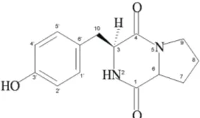 Fig�3 Spectrum�of�DEPT C�NMR��active�compound�produced�by13Streptomycessp.