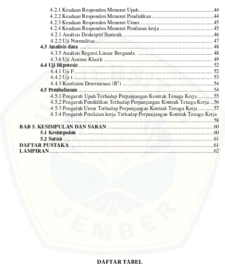 Tabel 1.1 Tenaga Kerja Indonesia ..............................................................................