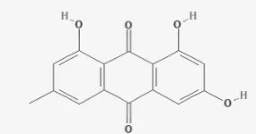 Gambar 1.  Struktur emodin (PubChem, 2015)  