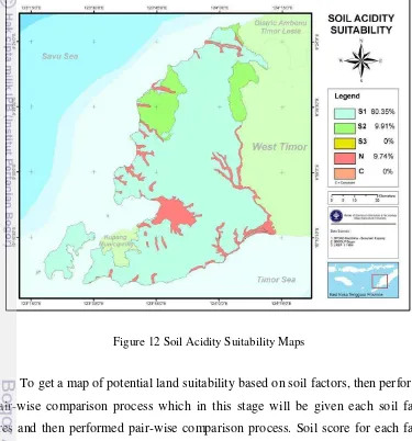 Figure 12 Soil Acidity Suitability Maps 