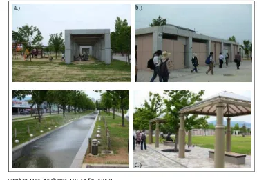 Gambar 6. Contoh Fasilitas Taman Berbasis Bencana di Jepang 