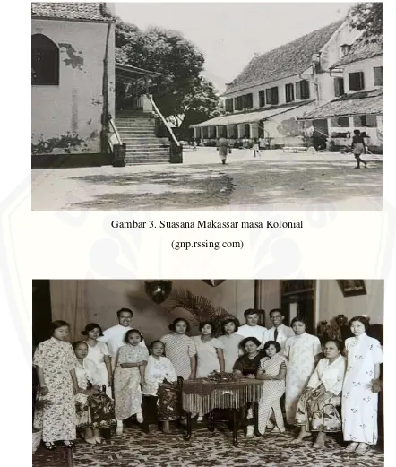 Gambar 3. Suasana Makassar masa Kolonial 
