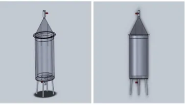 Gambar 1. Rancangan fermentor bioethanol