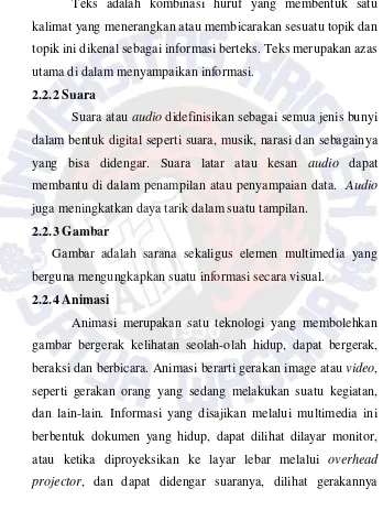 Gambar adalah sarana sekaligus elemen multimedia yang 