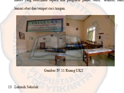 Gambar IV.11 Ruang UKS 