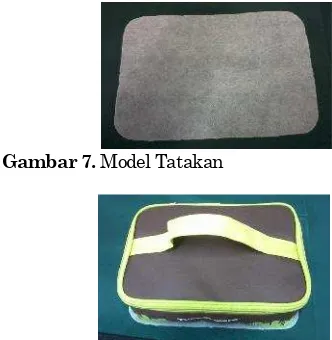 Gambar 7. Model Tatakan