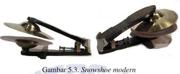 Gambar 5.3. Snowshoe modern 