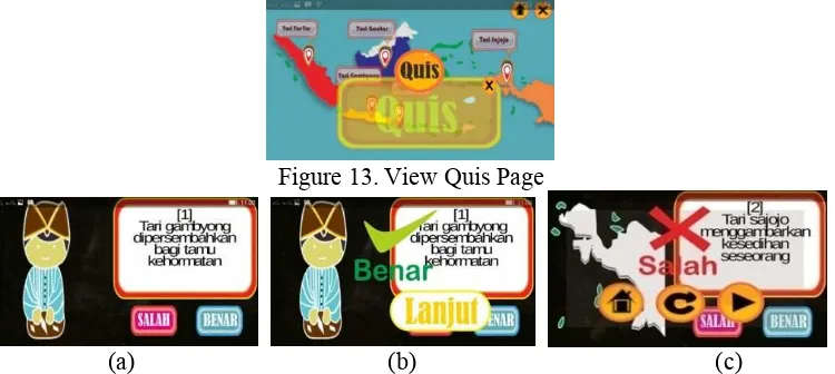 Figure 13. View Quis Page 