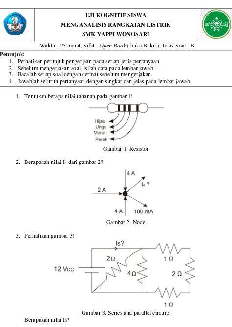 Gambar 3. Series and parallel circuits 