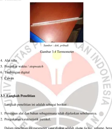 Gambar 3.4 Termometer 