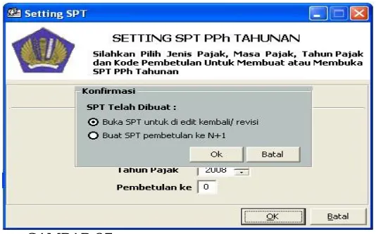 GAMBAR 28. Tampilan Input Kurs Pajak