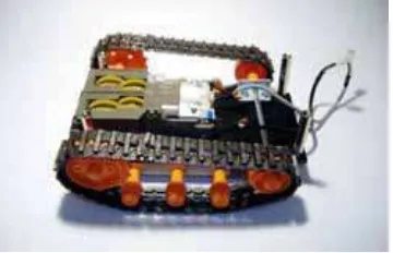 Gambar 3.2 Kerangka robot 