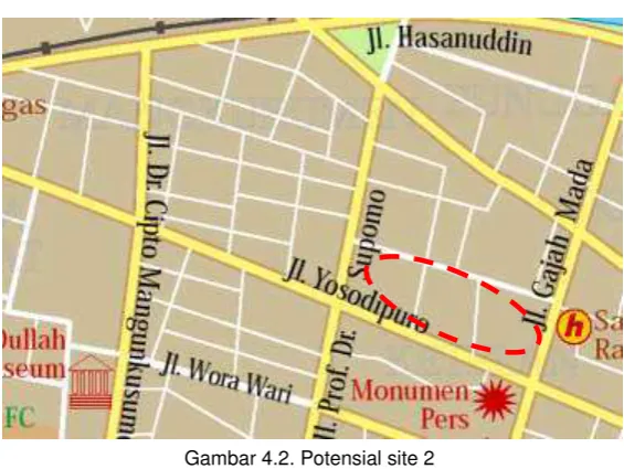 Gambar 4.1. Potensial site 1 