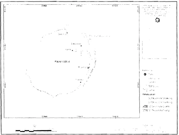 Gambar 5.  Peta rekornendasi kesesuaian kawasan wisata bahari kategori diving dan snorkeling Pulau Sebesi
