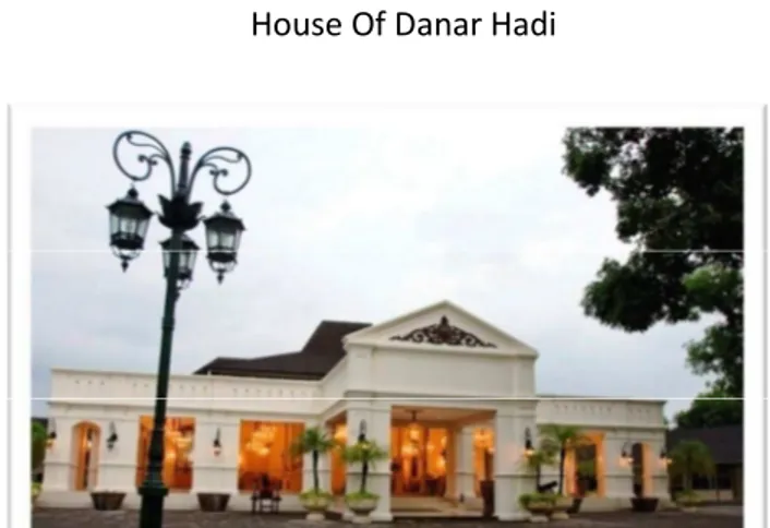 Gambar 3.3  House Of Danar Hadi 