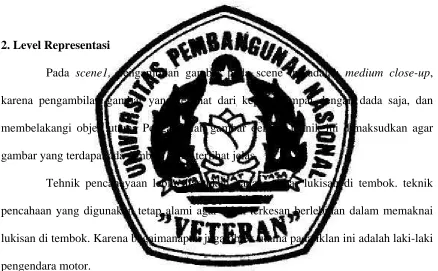 gambar yang terdapat ada tembok dapat terlihat jelas. 