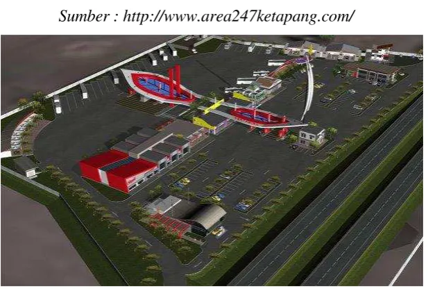 Gambar 1.3. : Rest Area 247 ketapang 