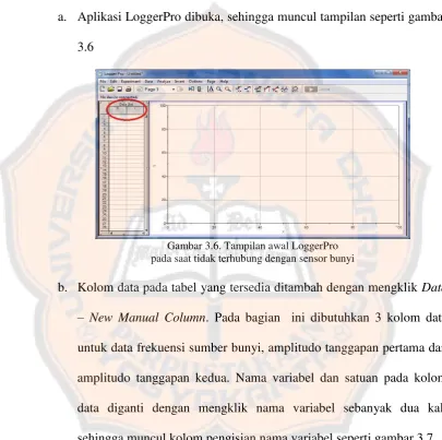 Gambar 3.7. Kolom pengisian nama variabel 