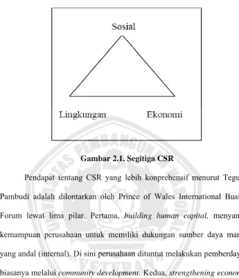 Gambar 2.1. Segitiga CSR 