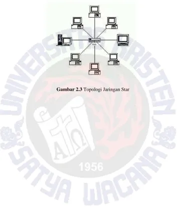 Gambar 2.3 Topologi Jaringan Star