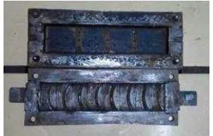Gambar 5. Contoh mold tipe lengkung 