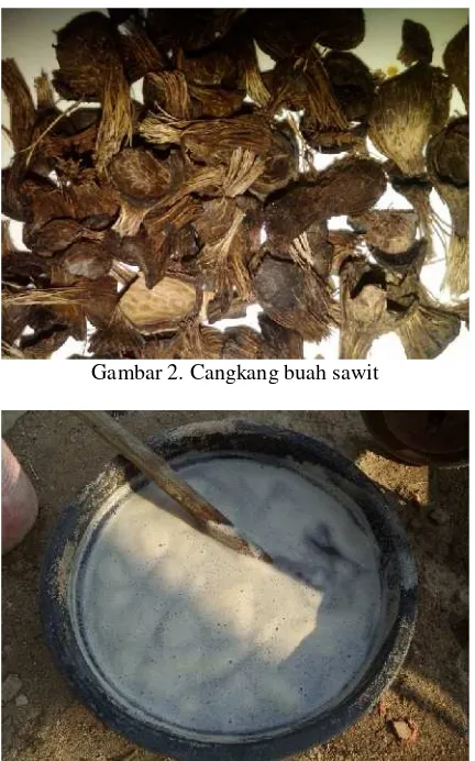 Gambar 2. Cangkang buah sawit