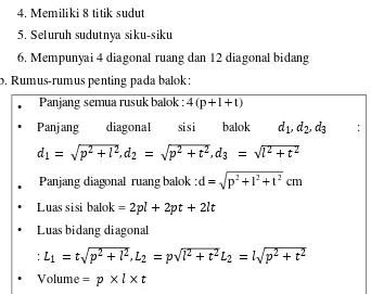 Gambar 12. Bangun balok 