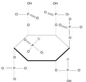Gambar 2.2. Struktur Kimia Asam Fitat 