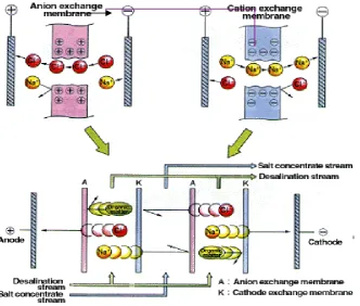 Gambar 3.8   Sel Elektrodialisis 