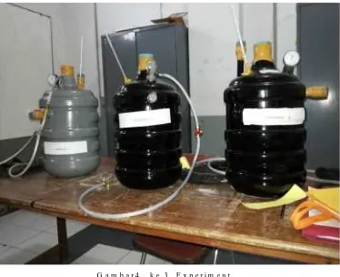 Gambar 1. Rancangan prototipe tabung biogas