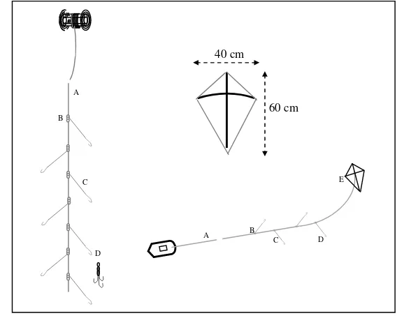 Gambar 20  Desain pancing layang-layang. 