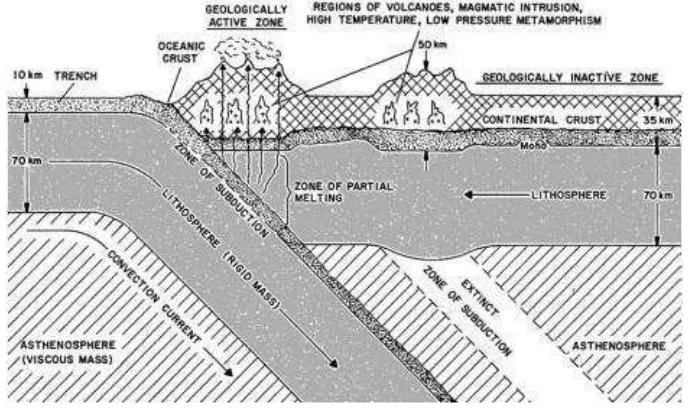 Gambar 11 merupakan penampang vertikal geologi daerah magnet 