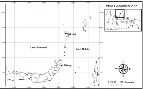 Gambar 3. Lokasi penelitian   (Sumber : WinITDB, 2007) 