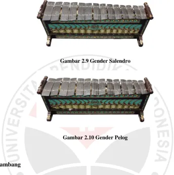 Gambar 2.9 Gender Salendro 