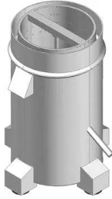 Gambar 5. Hasil Rancangan Mesin Vacum Evaporator 
