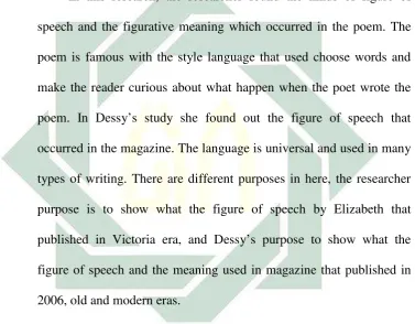 figure of speech and the meaning used in magazine that published in 