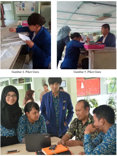 Gambar 4. Piket Guru 